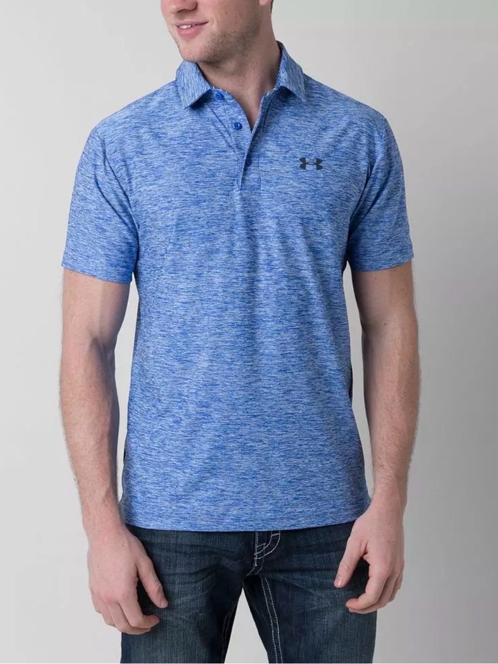 Under Armour Blue Polo Shirt